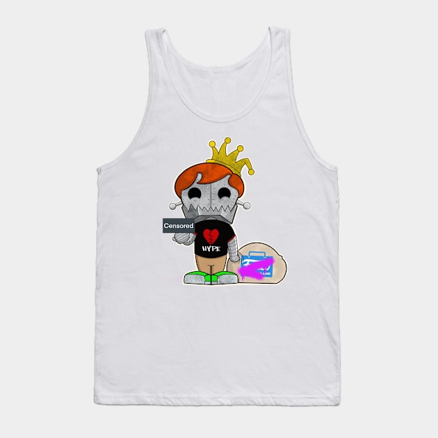 Pop Bot Tank Top by bren_speed